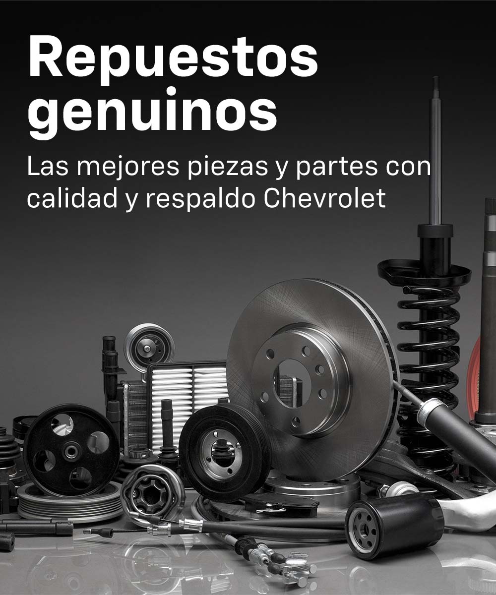 Repuestos genuinos Chevrolet en Llanogrande