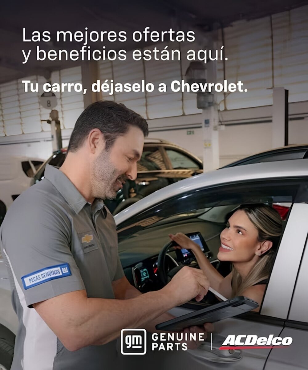 Oferta de posventa en Chevrolet Llanogrande con descuentos y servicios exclusivos.