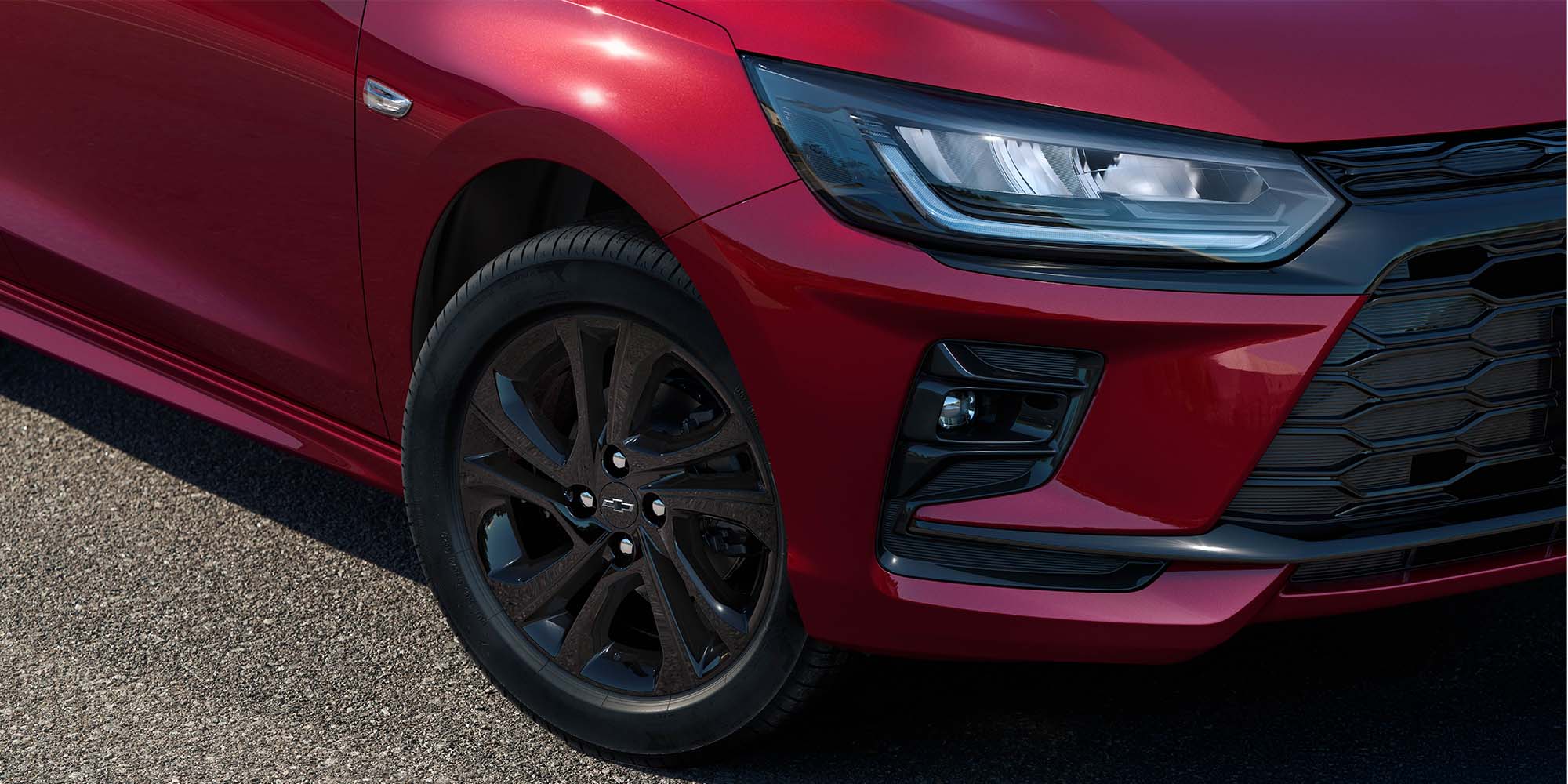 Llantas deportivas del Chevrolet Onix Turbo 2026