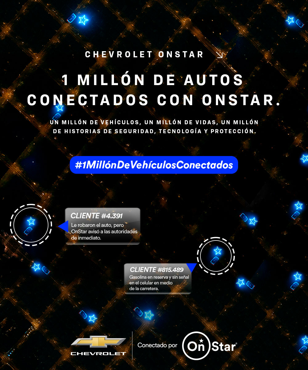 Autos conectados con OnStar Chevrolet